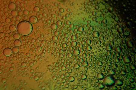 abstract colorful organic bubbles macro pattern texture
