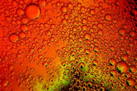 abstract colorful organic bubbles macro pattern textureの写真素材