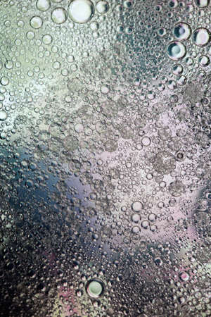 abstract colorful organic bubbles macro pattern textureの写真素材