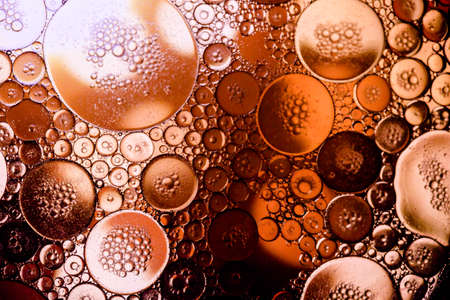 abstract colorful organic bubbles macro pattern textureの写真素材