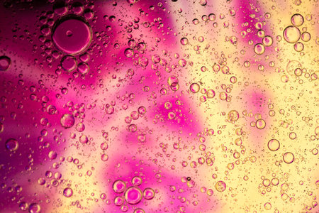 abstract colorful organic bubbles macro pattern texture