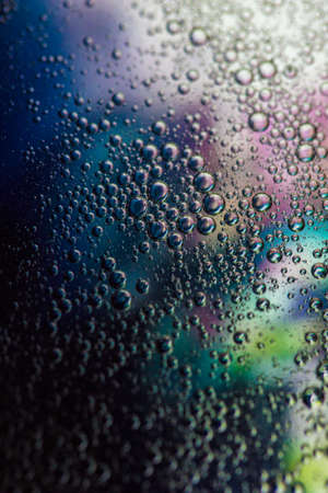 abstract colorful organic bubbles macro pattern textureの写真素材