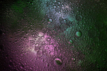 abstract colorful organic bubbles macro pattern textureの写真素材