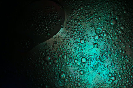 blue abstract colorful organic bubbles macro pattern texture