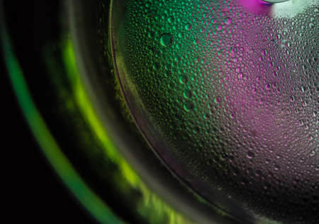 abstract colorful organic bubbles macro pattern textureの写真素材