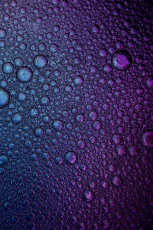 purple magenta abstract colorful organic bubbles macro pattern textureの写真素材