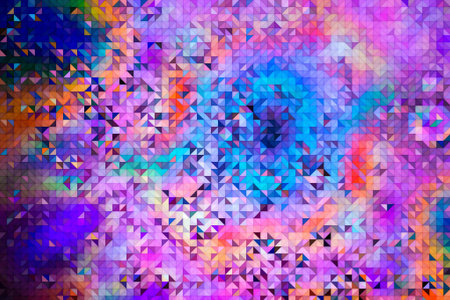 colorful isometric minimal abstract patterns and backgroundsの写真素材