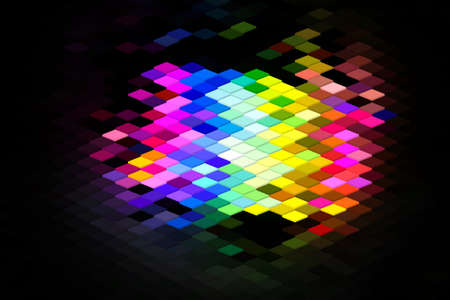 colorful isometric minimal abstract patterns and backgroundsの写真素材