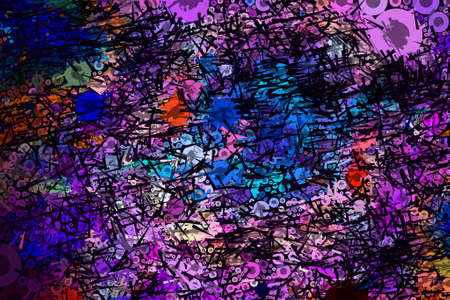 colorful isometric minimal abstract patterns and backgroundsの写真素材