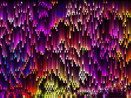 colorful pixelated abstract background and texturesの写真素材