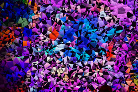colorful isometric minimal abstract patterns and backgroundsの写真素材