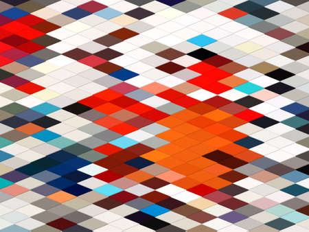 isometric minimal abstract cubes and squares colorful backgrounds textures patternsの写真素材