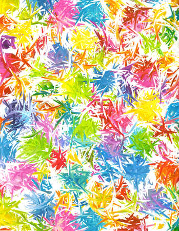 colorful fun scratches abstract background texturesの写真素材