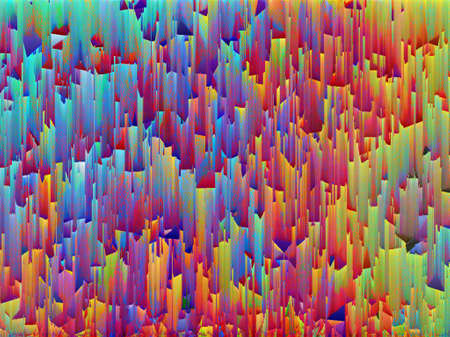colorful pixelated abstract background and texturesの写真素材