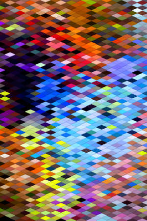 colorful isometric minimal abstract patterns and backgroundsの写真素材