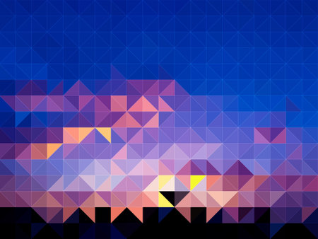 colorful isometric minimal abstract patterns and backgrounds