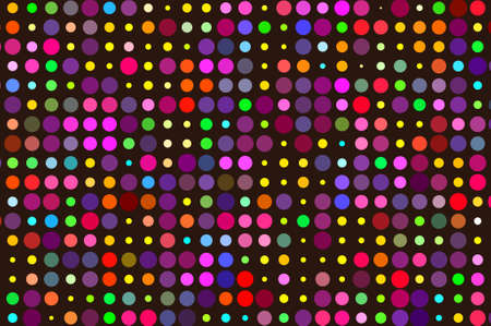 pink and purple colorful abstract backgrounds in circles and polka dotsの写真素材