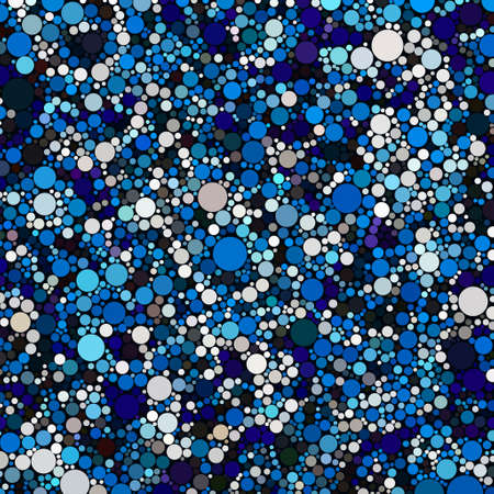 blue colorful abstract backgrounds in circles and polka dotsの写真素材