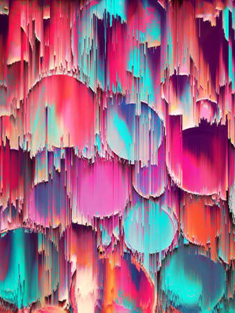 colorful pixelated abstract background and texturesの写真素材