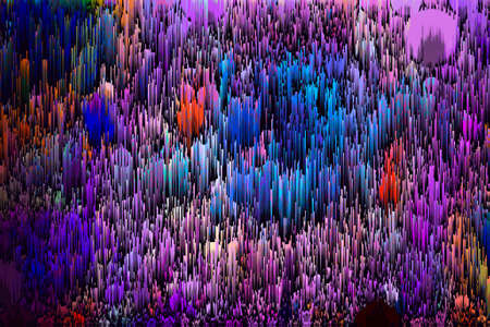 colorful isometric minimal abstract patterns and backgroundsの写真素材