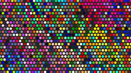 colorful abstract backgrounds in circles and polka dotsの写真素材