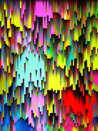 colorful pixelated abstract background and texturesの写真素材