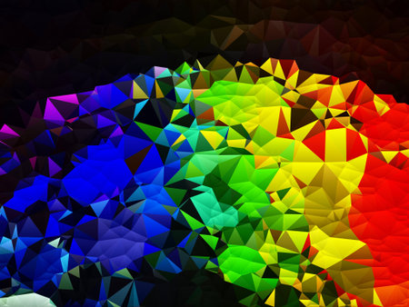 colorful poly morph triangles abstract colorful shapes background patterns