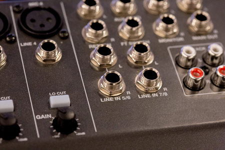 mixer sockets and controls macro