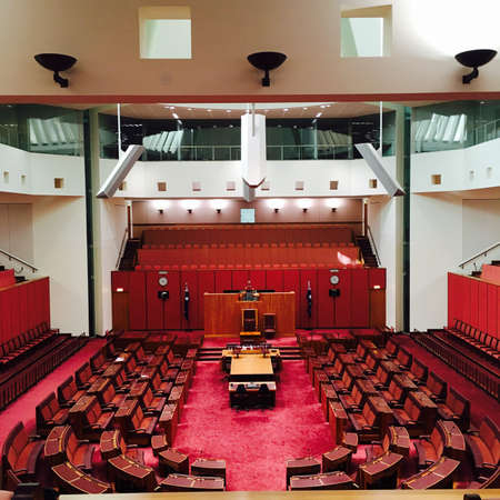 View of a congress roomのeditorial素材