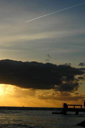 Sunsetの写真素材