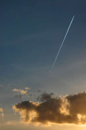 Fluffy skyの写真素材