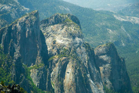 What you can see on your way to the Sentinel Dome, in Yosemite, CA, USAの写真素材