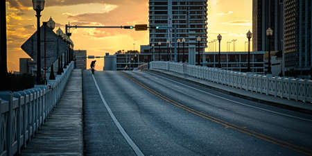 Buildings in a city, Miami, Miami-Dade County, Florida, USAの写真素材