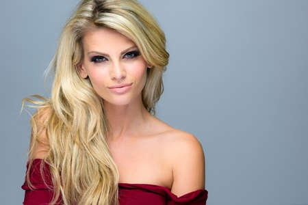 Image of an attractive young woman posingの写真素材