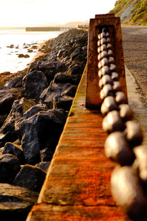 Promenade at Golden Gate National Recreation Area, The Presidio, San Francisco, California, USAの写真素材