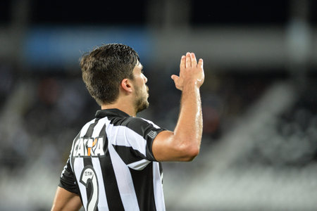 Rio, Brazil - october 21, 2017: Igor Rabello player in match between Vasco and Coritiba by the Brazilian championship in Maracana Stadiumのeditorial素材