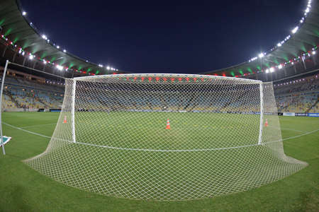 Rio, Brazil - september 14, 2017: Venue in match between Fluminense and  LDU by the Sulamericana Cup 2017 in Maracana Stadiumのeditorial素材