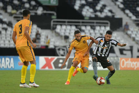 Rio, Brazil - february 03, 2018: Matheus Fernandes player in match between Botafogo and Madureira by the Carioca Championship in Nilton Santos Stadiumのeditorial素材