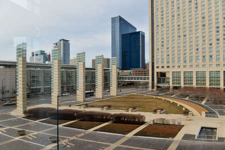 Chicago, IL, USA - March 19, 2018: McCormick Place is the largest convention center in the United States.のeditorial素材