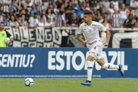 Rio, Brazil - november 04, 2018: Balbuena player in match between Botafogo and Corinthians by the Brazilian Championship in Nilton Santos Stadiumのeditorial素材
