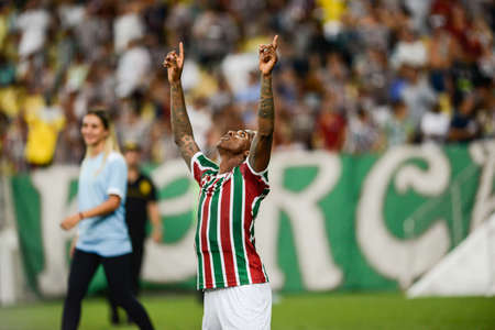 Rio, Brazil - february 03, 2019: Sony Gonzalez player in match between Flamengo and Cabofriense by the Carioca Championship in Maracana Stadiumのeditorial素材