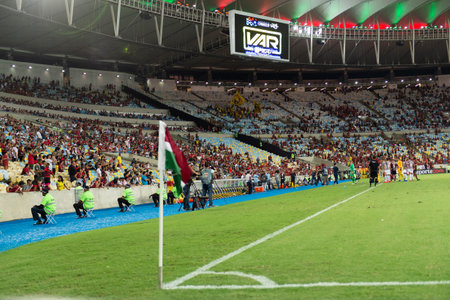 Rio, Brazil - march 27, 2019: Venue view in match between Bangu and Vasco by the Carioca Championship in Maracana Stadiumのeditorial素材