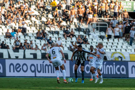 Rio, Brazil - september 08, 2019: Luiz Fernando player in match between Botafogo and Atletico-MG by the Brazilian Championship in Nilton Santos Stadiumの写真素材