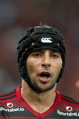 Rio, Brazil - october 23, 2019: Rafinha during Flamengo vs Gremio match valid for the return game of the Libertadores Cup semifinal, held at Maracana Stadium.のeditorial素材
