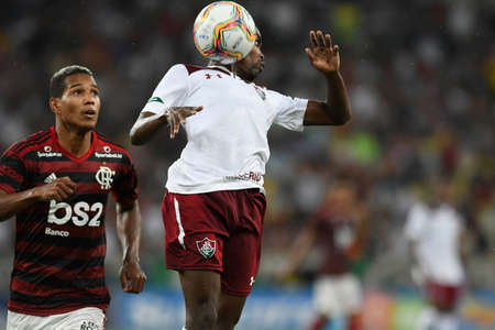 Rio, Brazil - january 29, 2020: Matheus Alessandro in match between Flamengo and Fluminense by the Carioca Championship in Maracana Stadiumのeditorial素材