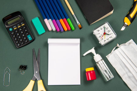 school items thinking about going back to school after the new pandemic coronavirus