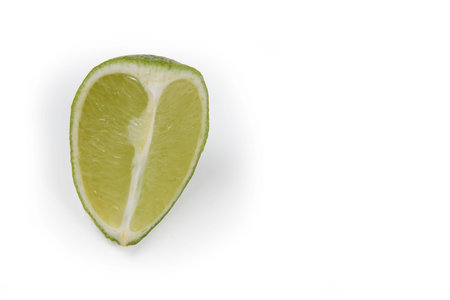 tahini lemon, typical in Brazil in a white background