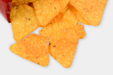 Open bag of crisps a ultra processed food