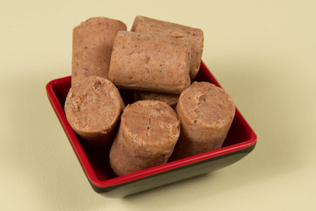 Pacoca - typical Brazilian sweet consumed during the june party season made with peanuts