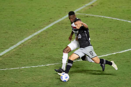 Rio, Brazil - august 04, 2021: Morato player in match between Vasco vs Sao Paulo by Brazilian Cup in Sao Januario Stadiumのeditorial素材